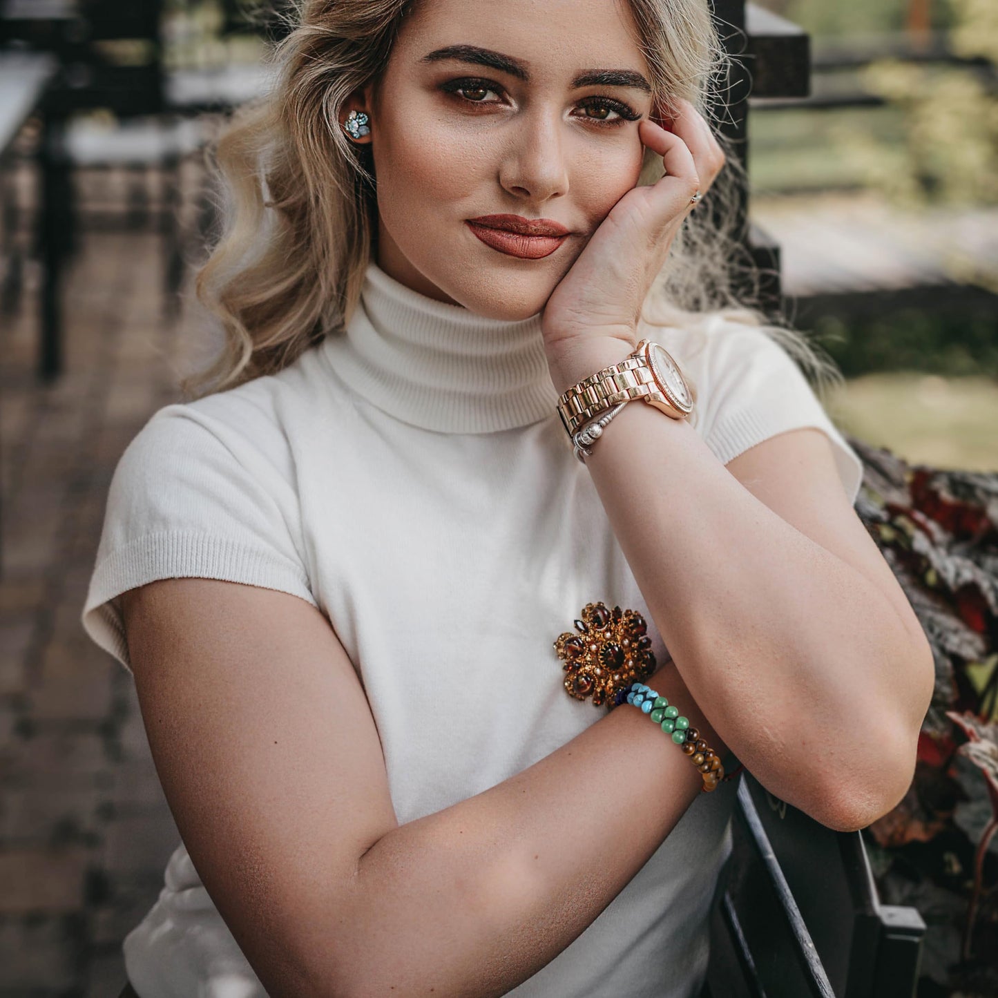 Top Plaza 7 Chakra Bracelets for Women Men Healing Crystals Bead Chakra Bracelet Yoga 6mm Stone Beads Bracelets Meditation Relax Anxiety Jewelry