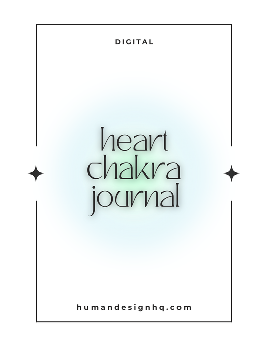 Heart Chakra Journal | A Guided Space for Love, Healing & Compassion