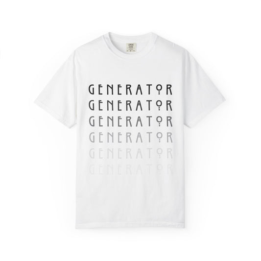 Generator Identity Repetition Unisex T-Shirt