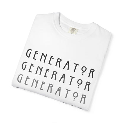 Generator Identity Repetition Unisex T-Shirt