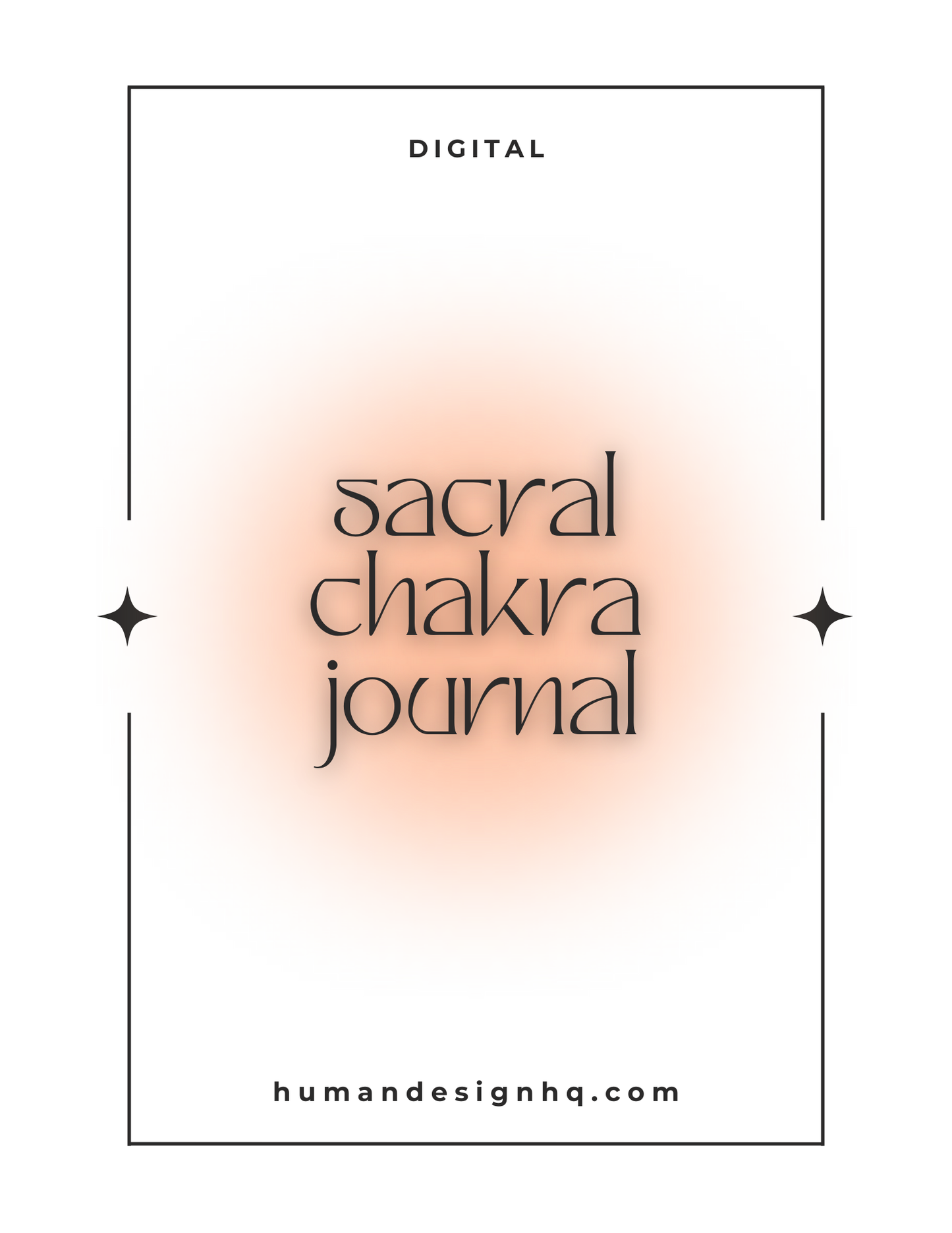 Sacral Chakra Journal | A Guided Space for Creativity & Emotional Flow