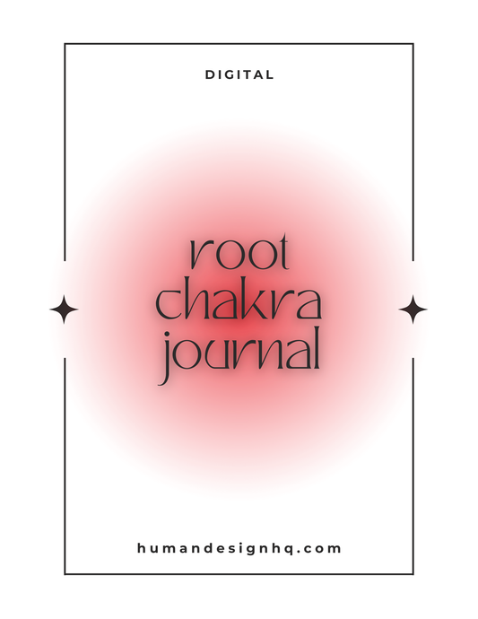 Root Chakra Journal | A Guided Space for Grounding & Stability