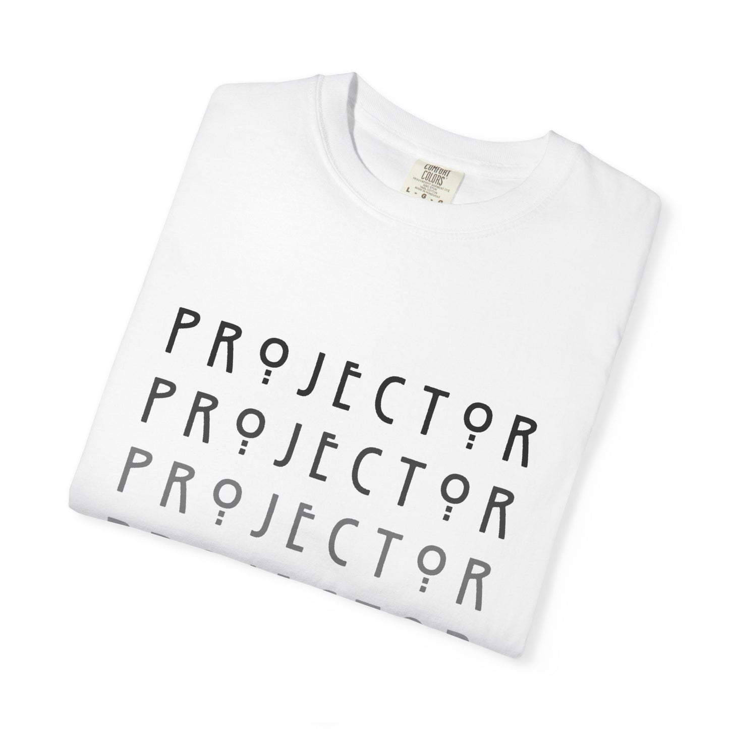 Projector Identity Repetition Unisex T-Shirt