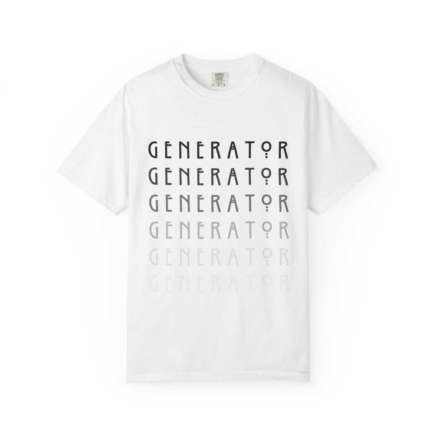Generator Identity Repetition Unisex T-Shirt