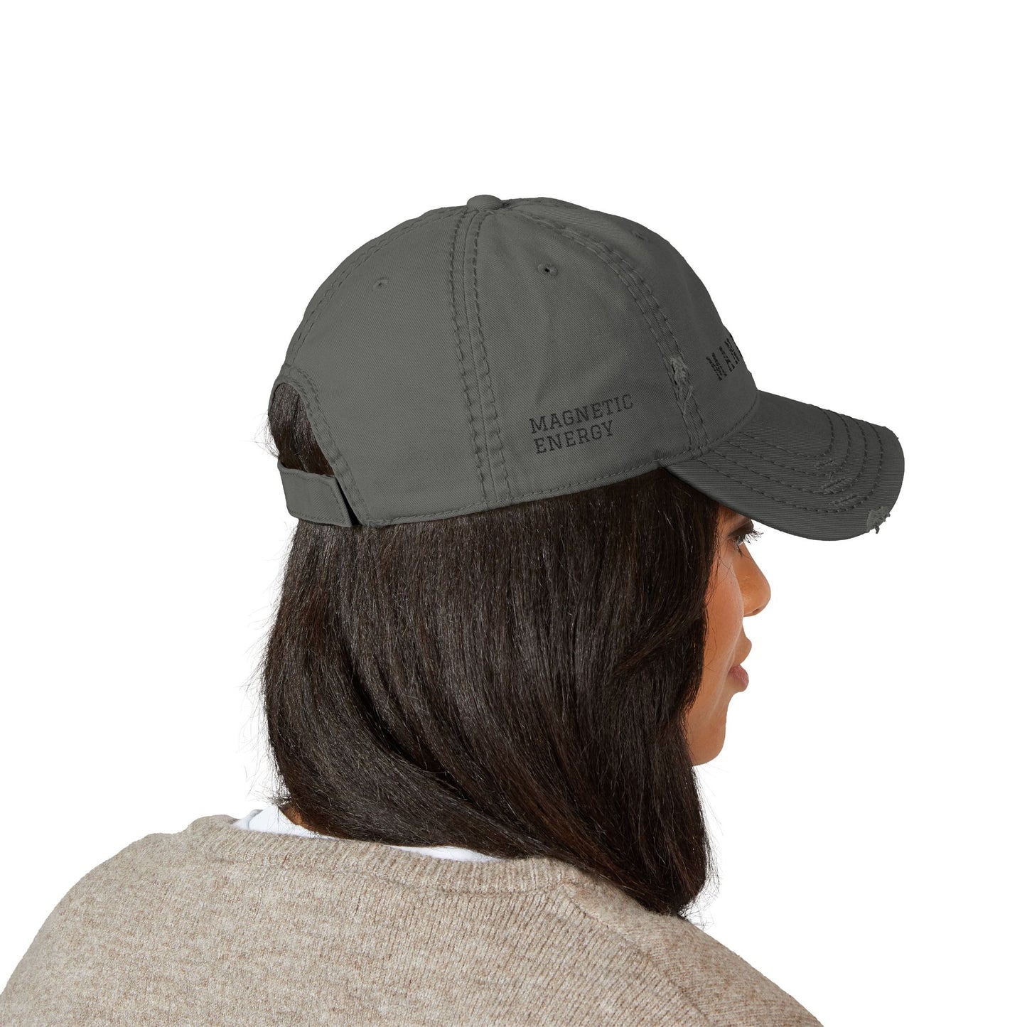 MANIFESTING GENERATOR embroidered distressed hat | vintage baseball cap