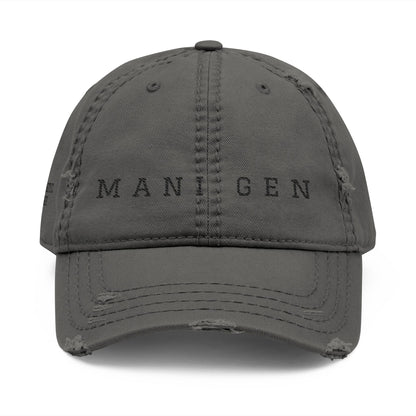 MANIFESTING GENERATOR embroidered distressed hat | vintage baseball cap