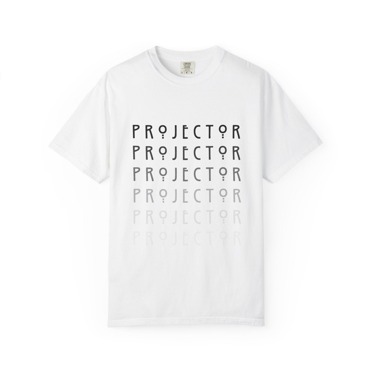 Projector Identity Repetition Unisex T-Shirt