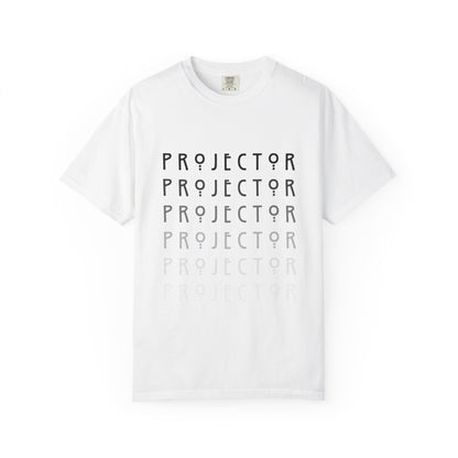 Projector Identity Repetition Unisex T-Shirt