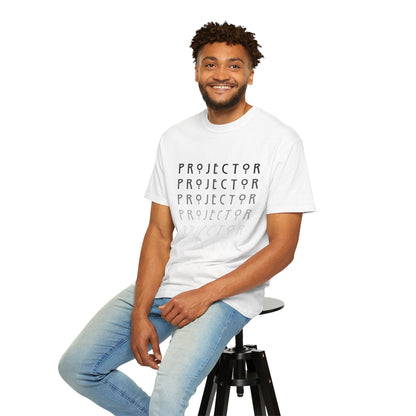 Projector Identity Repetition Unisex T-Shirt