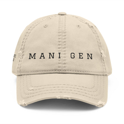 MANIFESTING GENERATOR embroidered distressed hat | vintage baseball cap