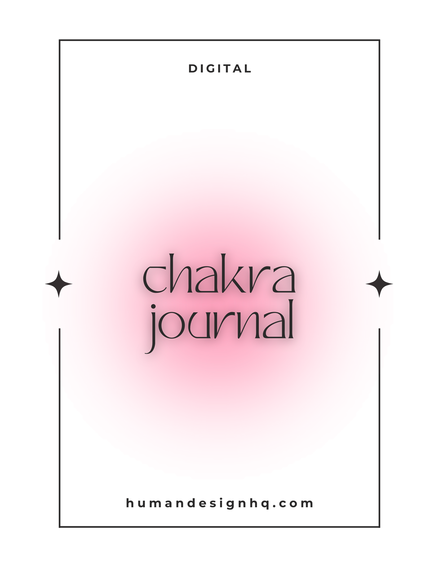Digital Chakra Journal | 7 Chakra Guided Workbook for Energy Alignment, Healing & Reflection