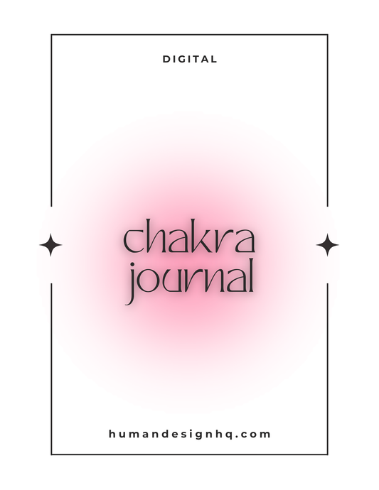 Digital Chakra Journal | 7 Chakra Guided Workbook for Energy Alignment, Healing & Reflection