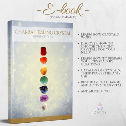 Crystals and Healing Stones Premium Kit Wooden Box - Chakra Stones Healing Crystals Set, Rose Quartz, Amethyst Cluster, Quartz Points, Chakra Pendulum (A Essential Chakra Collection)