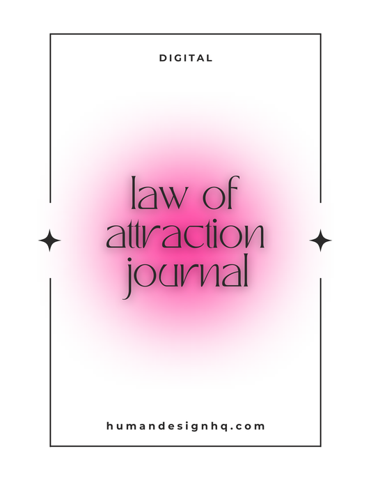 Law of Attraction Journal | A Guided Space for Manifestation & Alignment