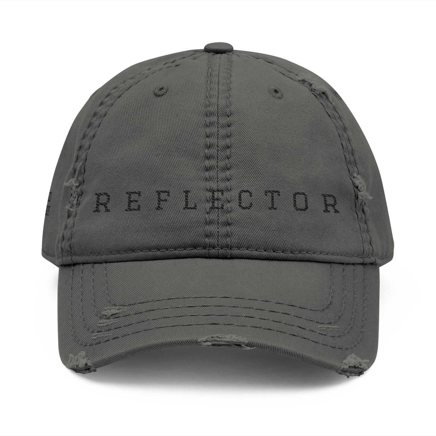 REFLECTOR embroidered distressed hat | vintage baseball cap